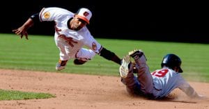 Baseball Slide Safe 