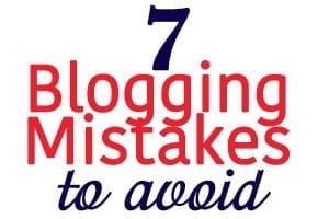 blogging mistakes to avoid blog 7 start blogging